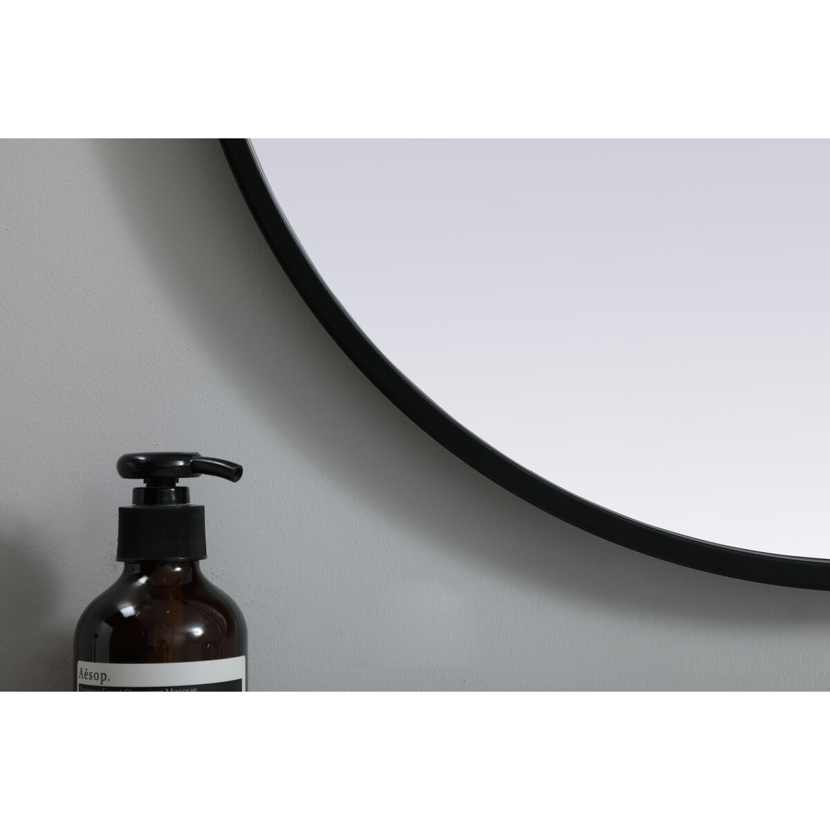 Asha 36 X 20 inch Black Mirror in 20 x 36