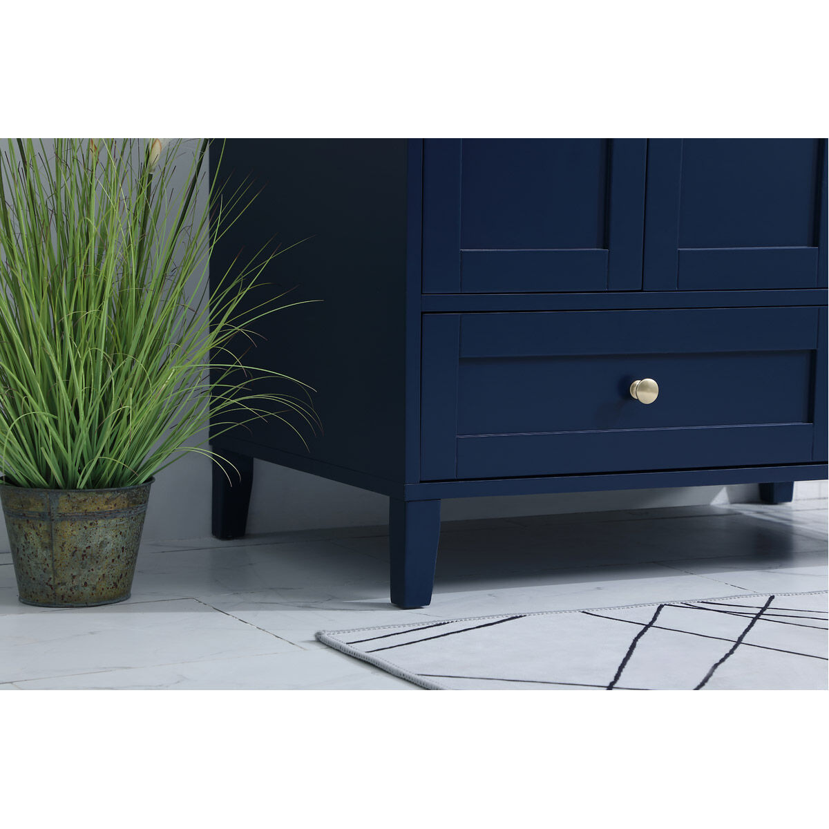 Sommerville 36 X 22 X 34 inch Blue Vanity Sink Set