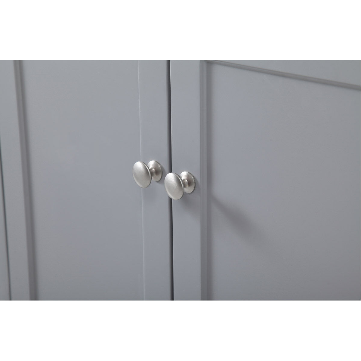 Wesley 72 X 21.5 X 35 inch Grey Vanity Sink Set in Gray