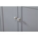Wesley 72 X 22 X 35 inch Grey Vanity Sink Set