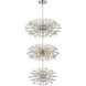 Vera 100 Light 25.5 inch Chrome Chandelier Ceiling Light