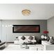Monroe 2 Light 30 inch Gold Flush Mount Ceiling Light