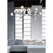 Graham 15 Light 42 inch Black Pendant Ceiling Light