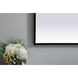 Ayra 40 X 27 inch Black Mirror in 27 x 40