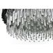 Willow 8 Light 24 inch Black Chandelier Ceiling Light