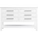 Karson 54 X 34 inch White Bathroom Vanity Cabinet