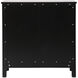Adian Black Bathroom Storage Cabinet
