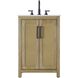 Alina 24 X 35 inch Linen Oak Bathroom Vanity Cabinet