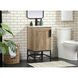 Eugene 19 X 18 X 33.5 inch Natural Oak Vanity Sink Set