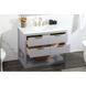 Larkin 42 X 22 X 34 inch Grey Vanity Sink Set