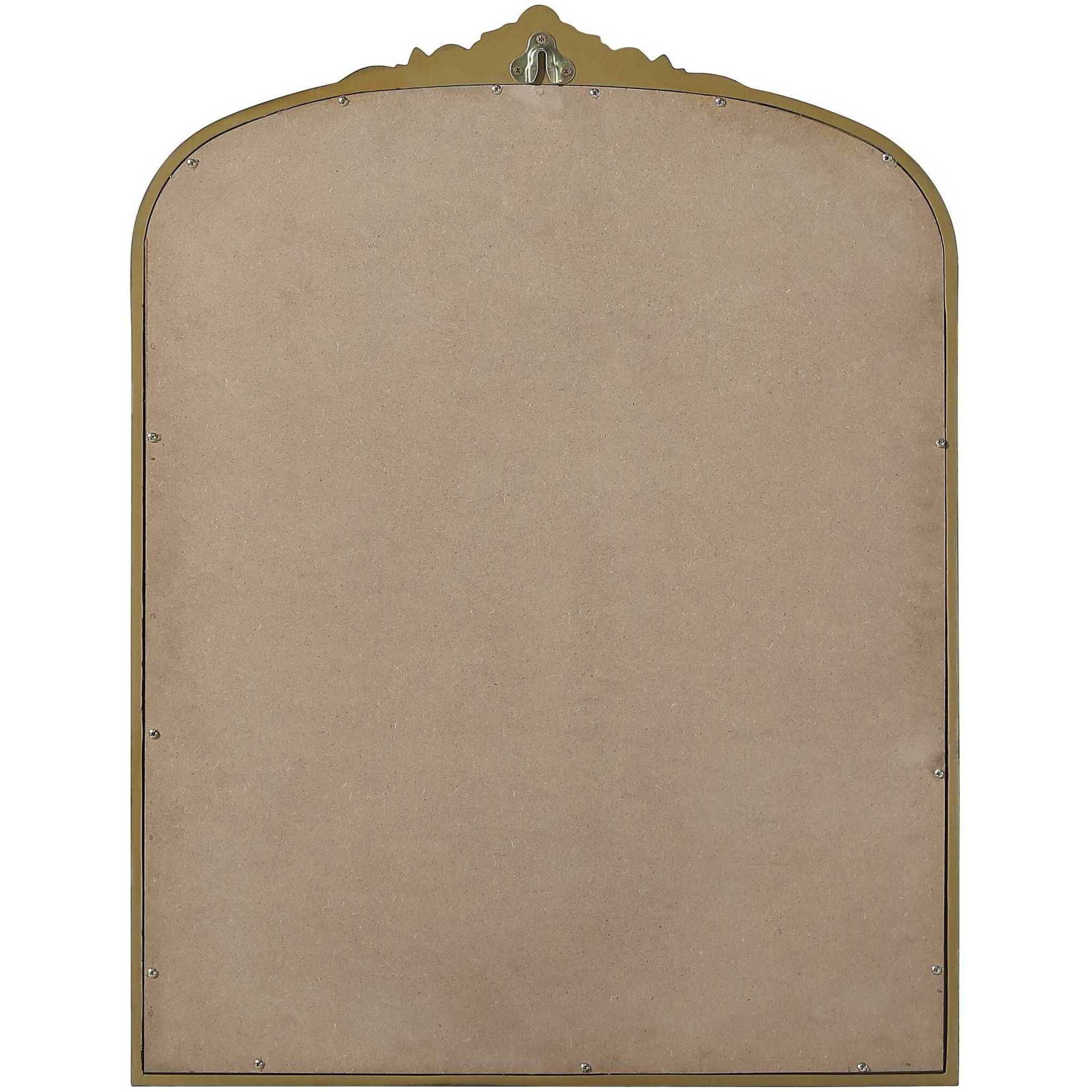 Naomi 36 X 27 inch Antique Brass Mirror