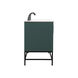 Eugene 60 X 22 X 34 inch Green Vanity Sink Set