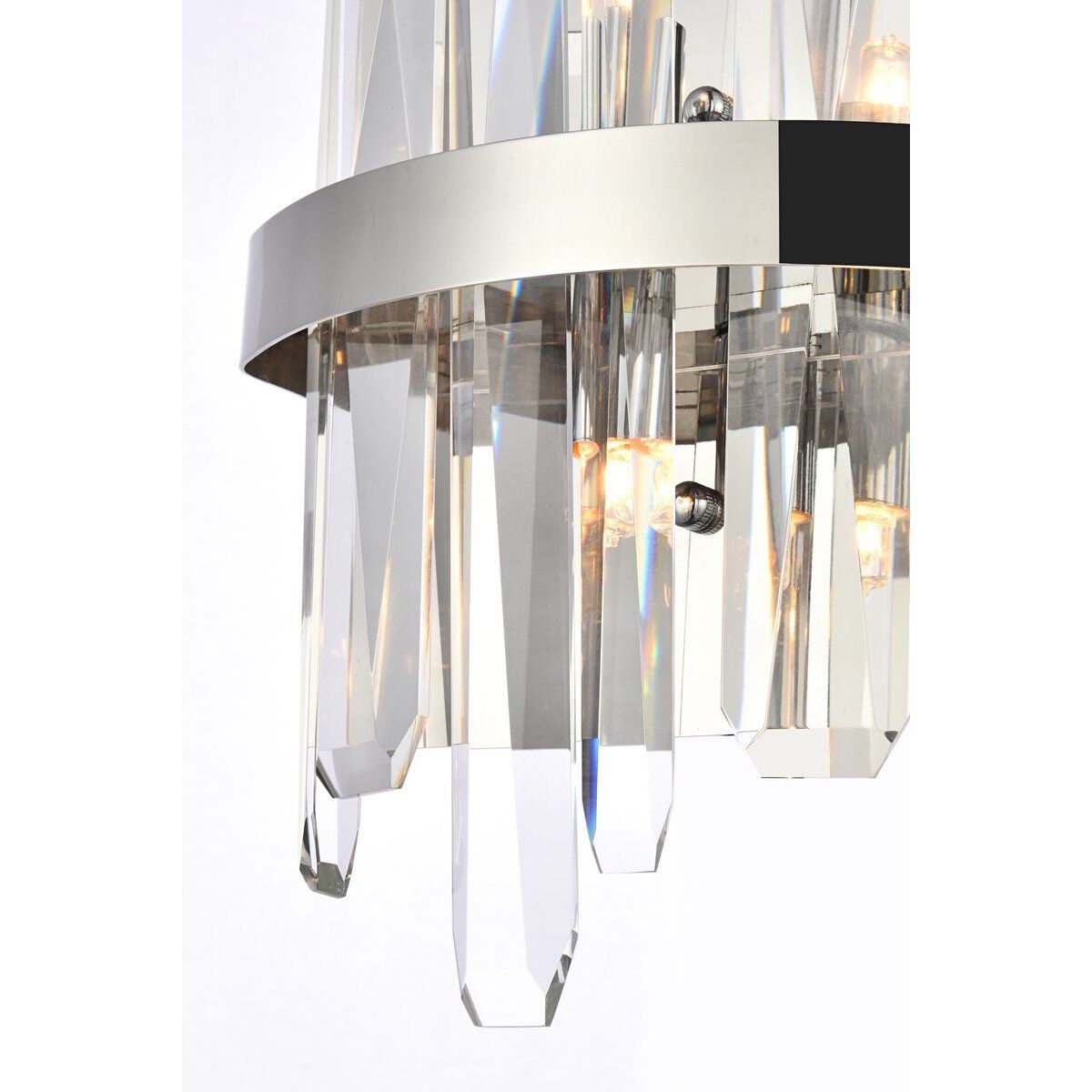 Serena 2 Light 8 inch Chrome Bath Sconce Wall Light 