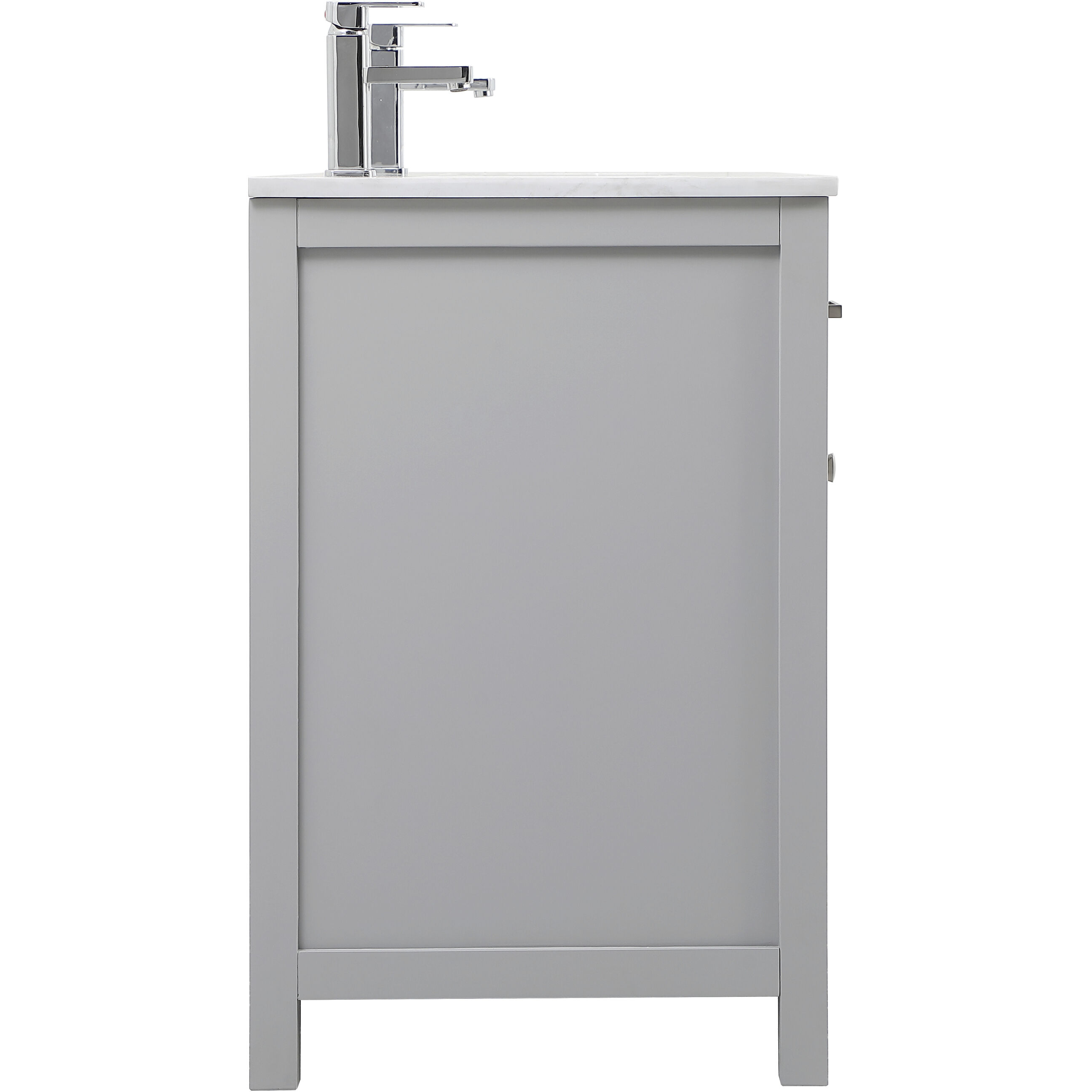 Lewis 54 X 22 X 34 inch Grey Vanity Sink Set