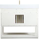 Larkin 42 X 22 X 34 inch White Vanity Sink Set