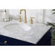 Park Avenue 72 X 22 X 35 inch Blue Vanity Sink Set
