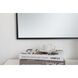 Monet 36 X 30 inch Black Wall Mirror