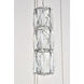 Polaris LED 24 inch Chrome Chandelier Ceiling Light