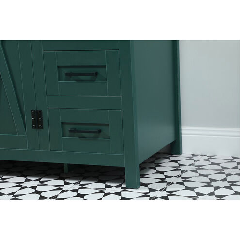 Grant 48 X 19 X 34 inch Green Vanity Sink Set