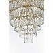 Josephine 25 Light 32 inch Satin Gold Chandelier Ceiling Light