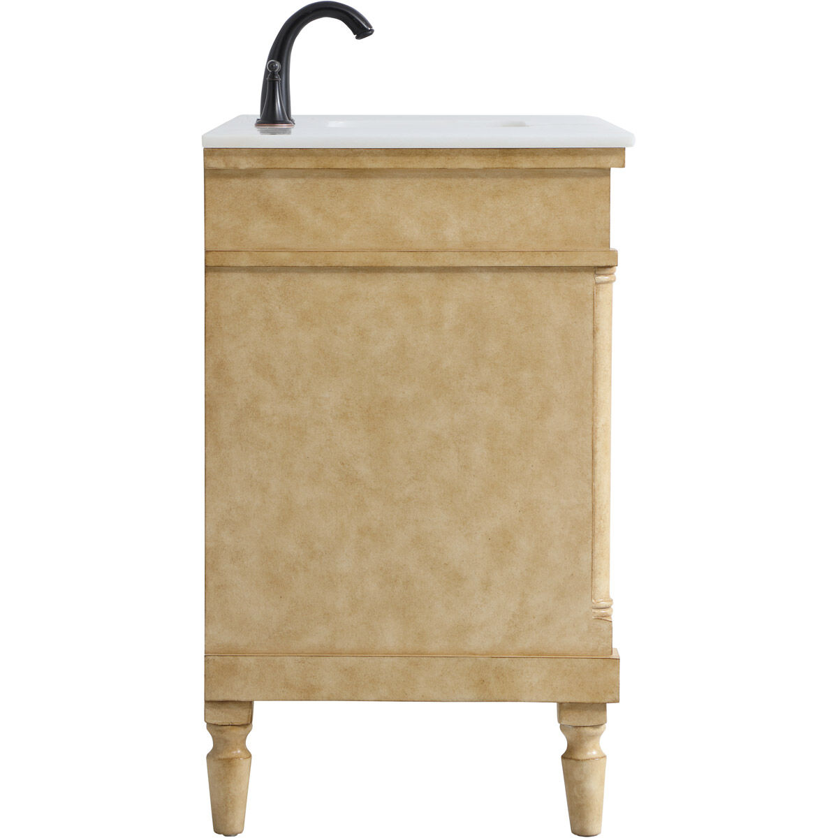 Lexington 48 X 21.5 X 35 inch Antique Beige Vanity Sink Set