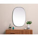 Brynn 40 X 27 inch Silver Mirror in 27 x 40
