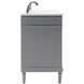 Bennett 72 X 21 X 35 inch Grey Vanity Sink Set