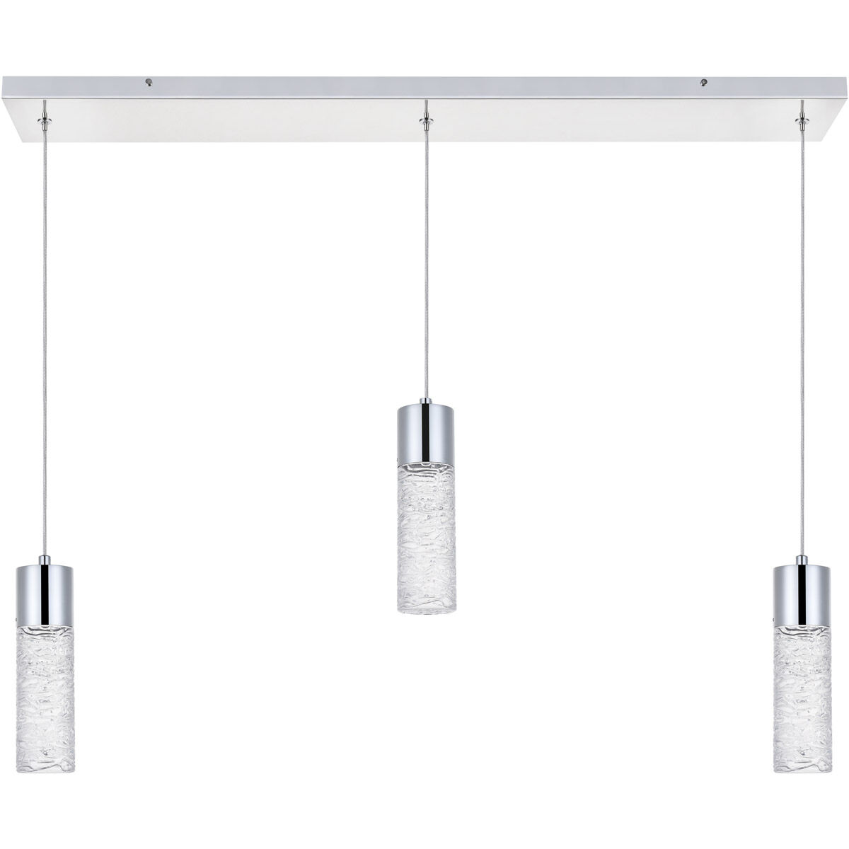 Constellation LED 36 inch Chrome Pendant Ceiling Light