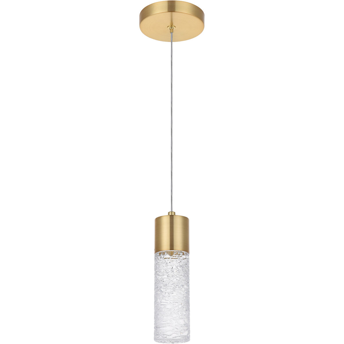 Constellation LED 5 inch Gold Pendant Ceiling Light