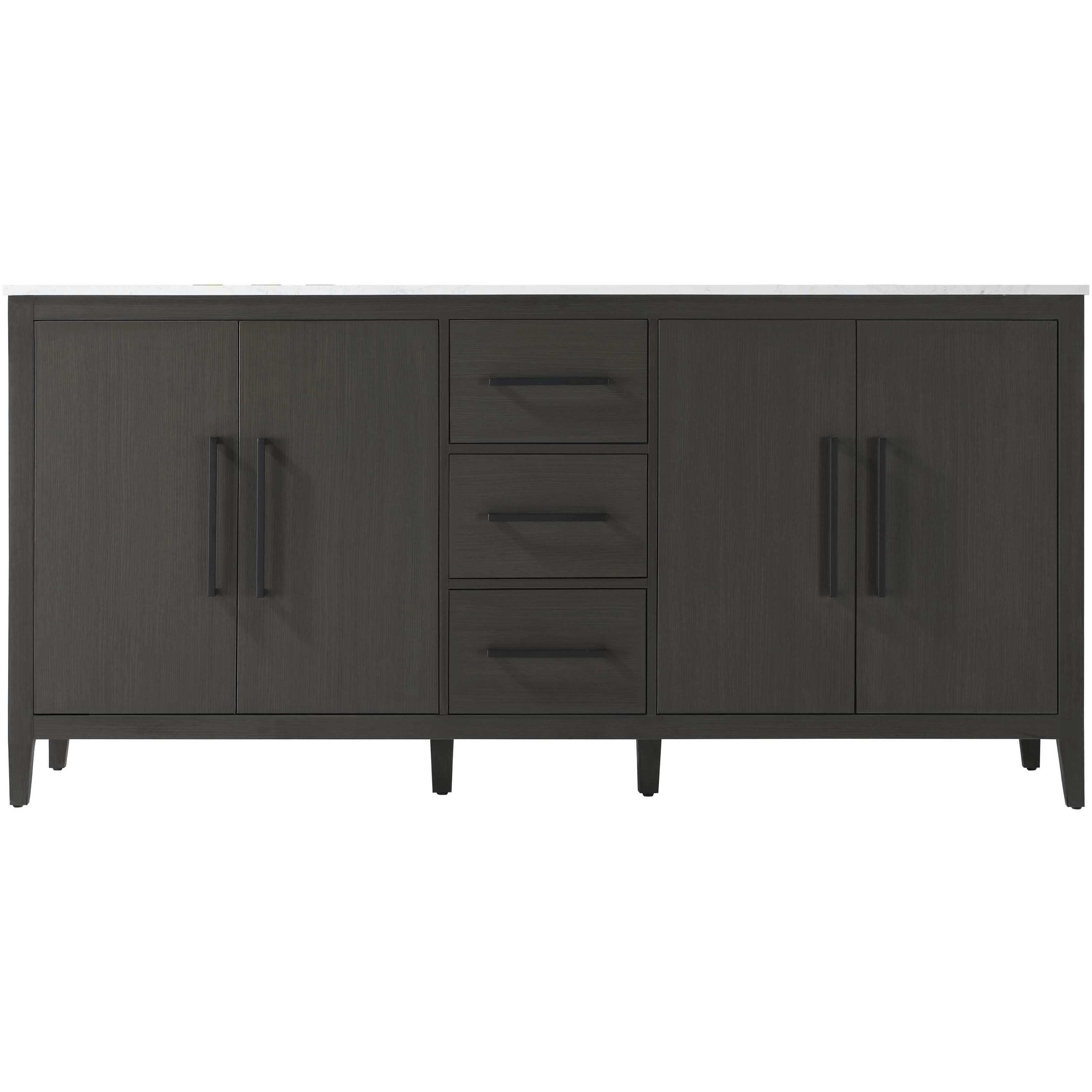 Millie 72 X 35 inch Mocha Brown Bathroom Vanity Cabinet