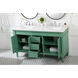 Lexington 60 X 22 X 35 inch Vintage Mint Vanity Sink Set