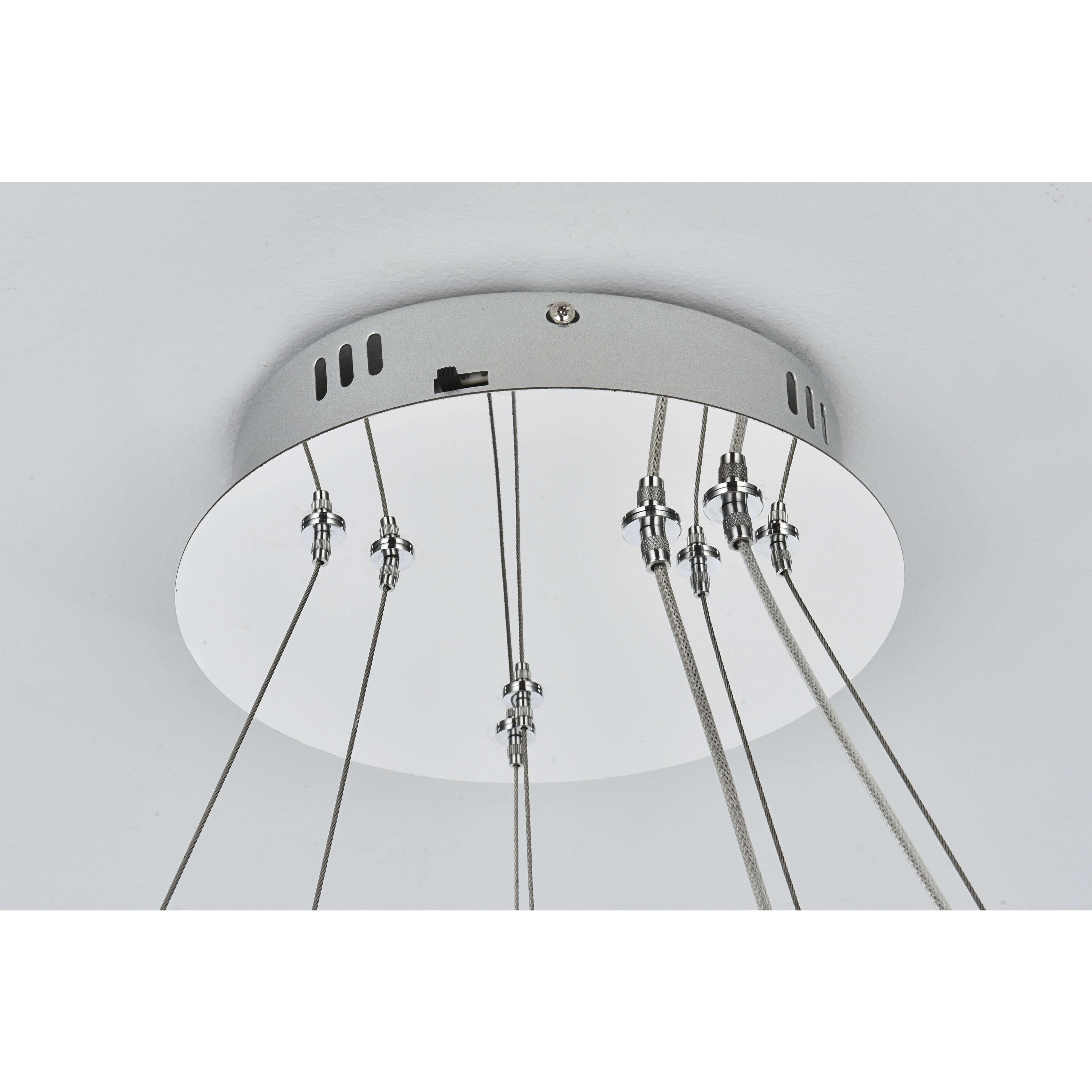 Bowen 2 Light 24 inch Chrome Chandelier Ceiling Light