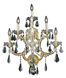 Maria Theresa 7 Light 22 inch Gold Wall Sconce Wall Light in Clear, Royal Cut