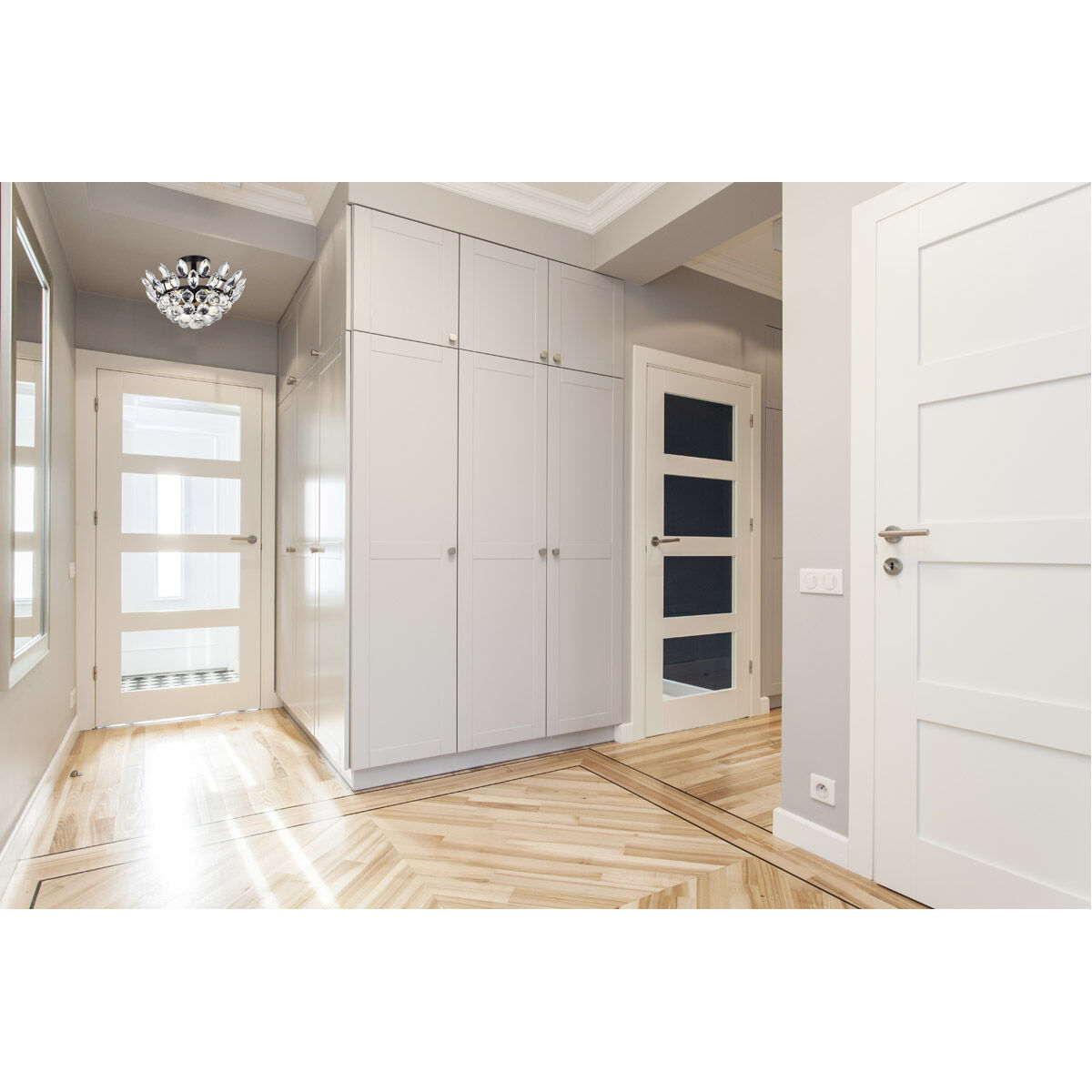 Emilia 3 Light 14 inch Black Flush Mount Ceiling Light