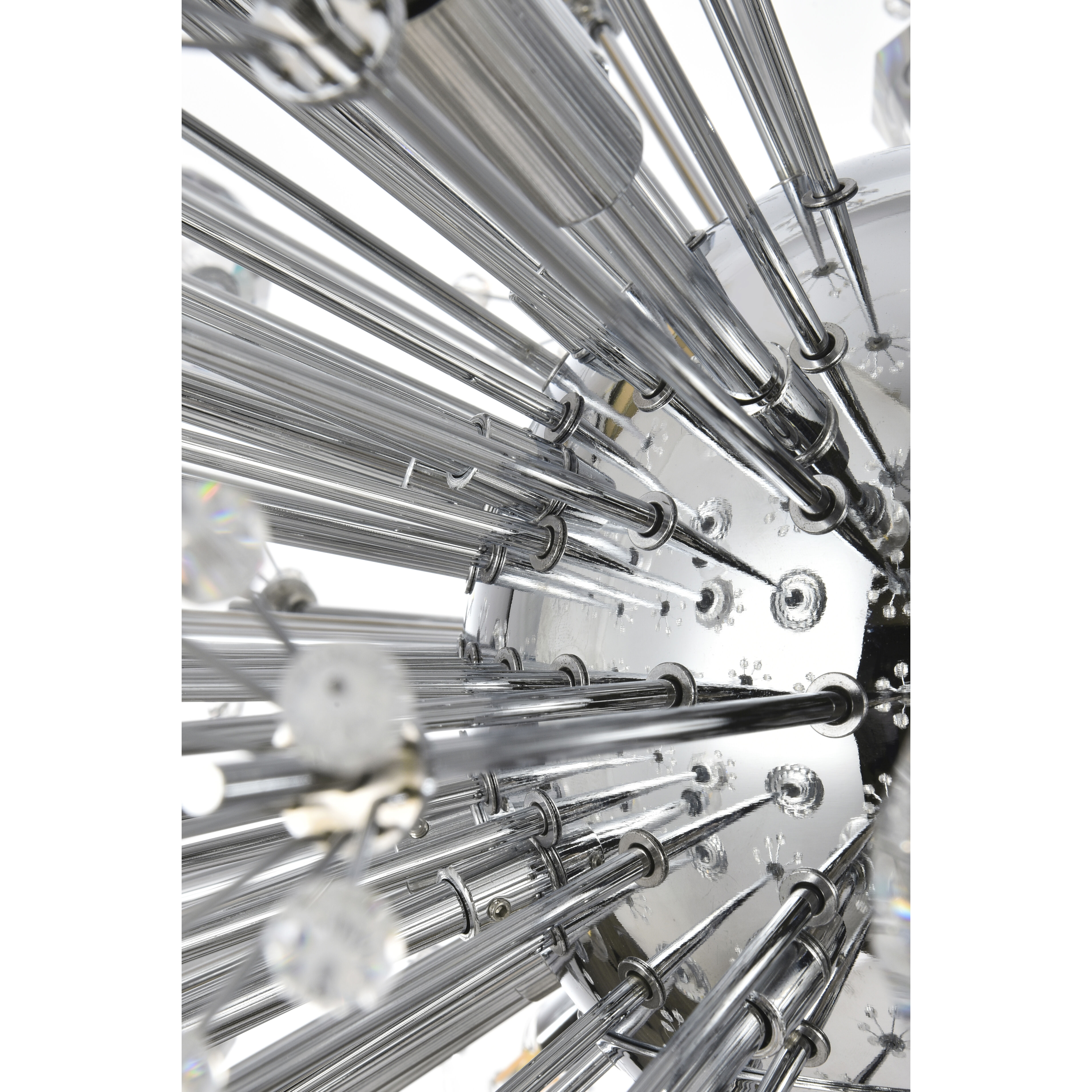 Vera 38 Light 48 inch Chrome Pendant Ceiling Light