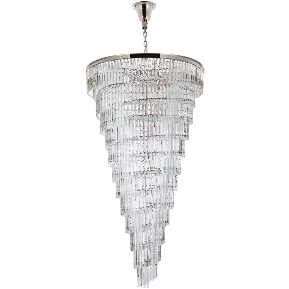 Sydney 58 Light 48 inch Polished Nickel Chandelier Ceiling Light