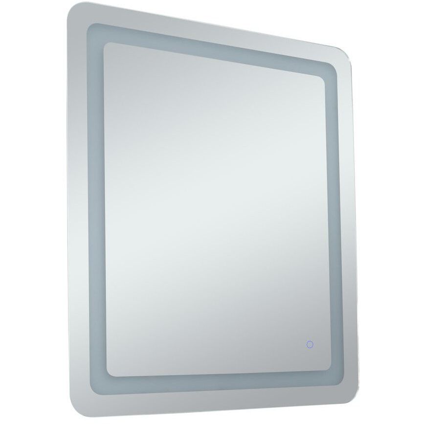 Genesis 36 X 30 inch Glossy White LED Mirror