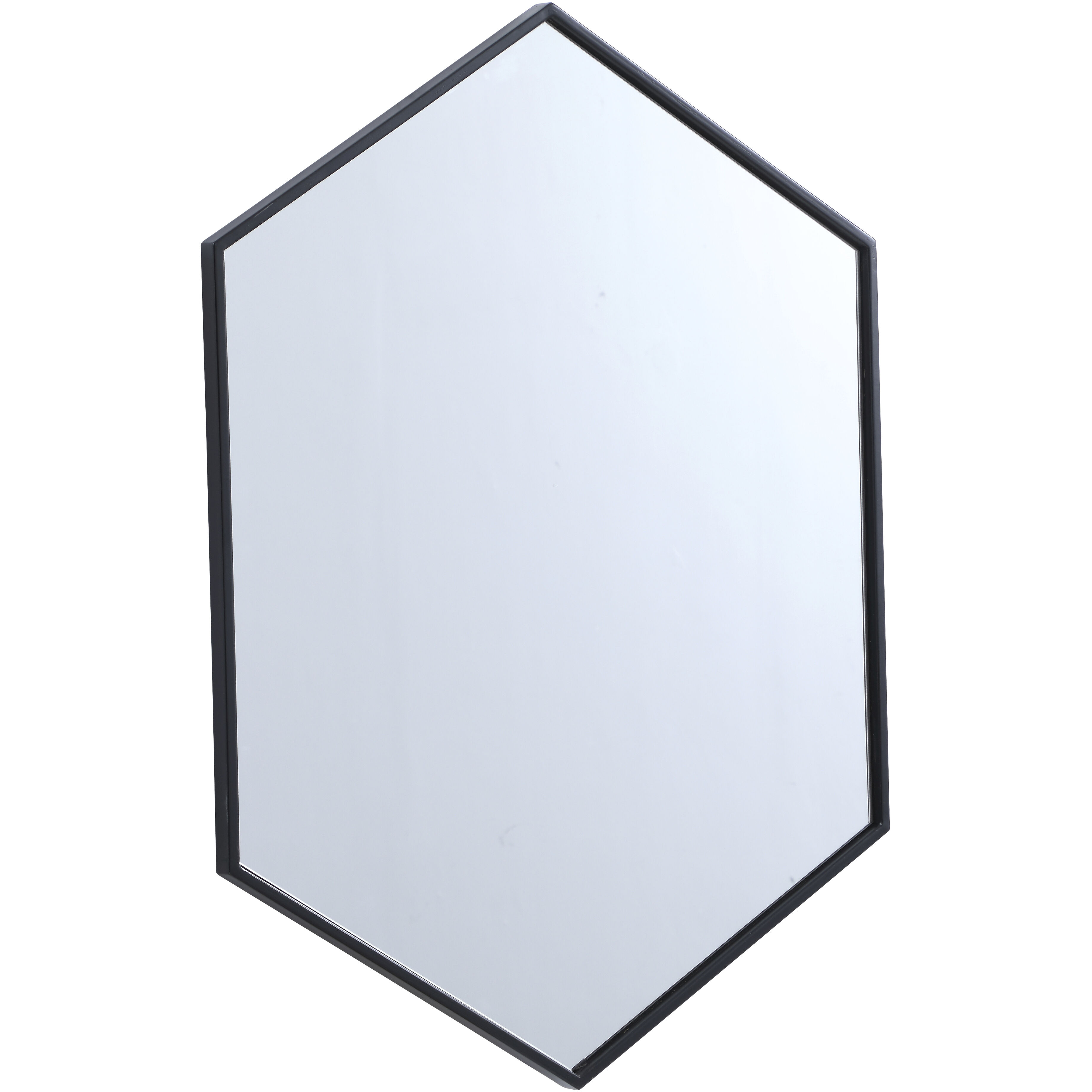 Eternity 34 X 24 inch Black Wall Mirror