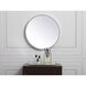 Eternity 18 X 18 inch Silver Wall Mirror