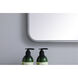 Evermore 40 X 24 inch Silver Mirror