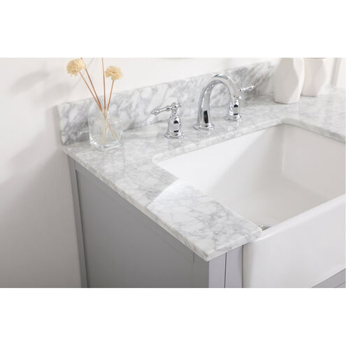 Franklin 36 X 22 X 35 inch Grey Bathroom Vanity Cabinet