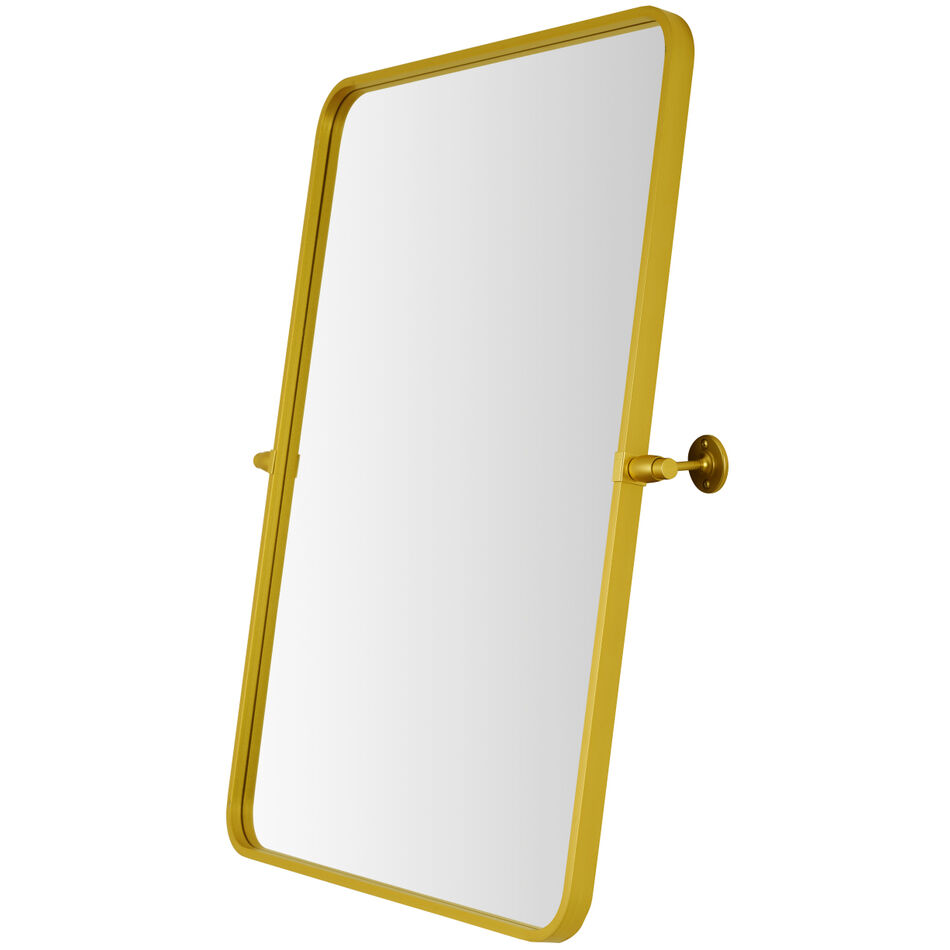 Everly 32 X 24 inch Gold Mirror