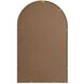Ayra 36 X 22 inch Brass Mirror