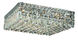 Maxime 6 Light 16 inch Chrome Flush Mount Ceiling Light in Royal Cut