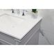 Bennett 72 X 21 X 35 inch Grey Vanity Sink Set