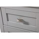 Adian Grey Bathroom Storage Cabinet