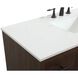 Cyrus 48 X 22 X 33.5 inch Walnut Vanity Sink Set in Not Included