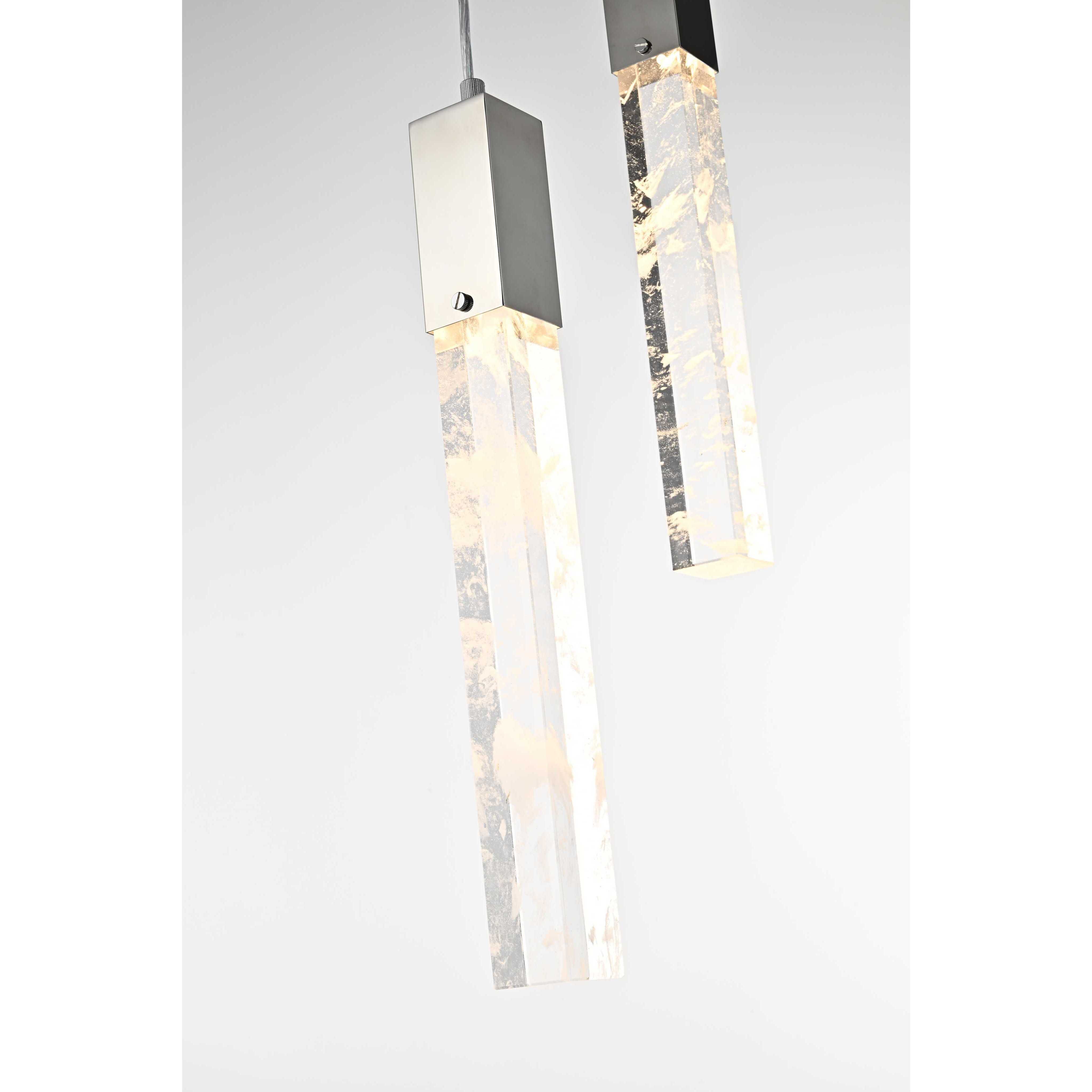 Aurora 25 Light 36 inch Chrome Chandelier Ceiling Light