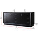 Hayes 84 X 22 X 35 inch Black Vanity Sink Set