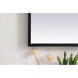 Pier 36 X 20 inch Black LED Mirror